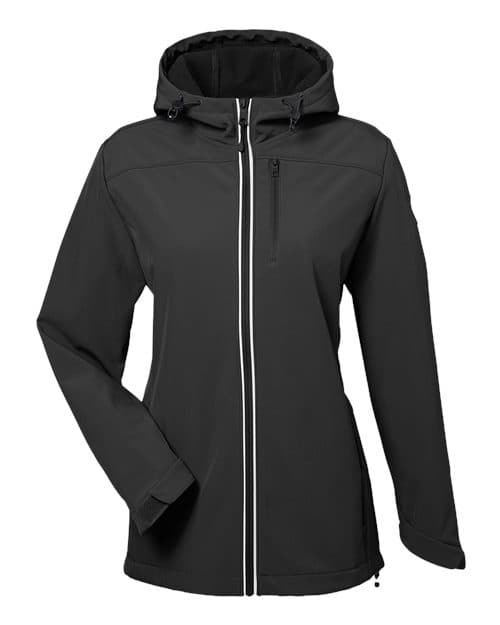 Nautica Women's Wavestorm Hooded Soft Shell Jacket thumbnail 2