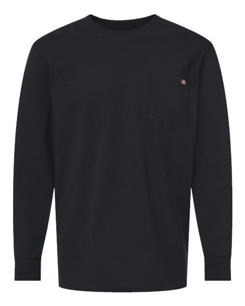 Dickies Men's Tall Traditional Heavyweight Long Sleeve T-Shirt thumbnail 3