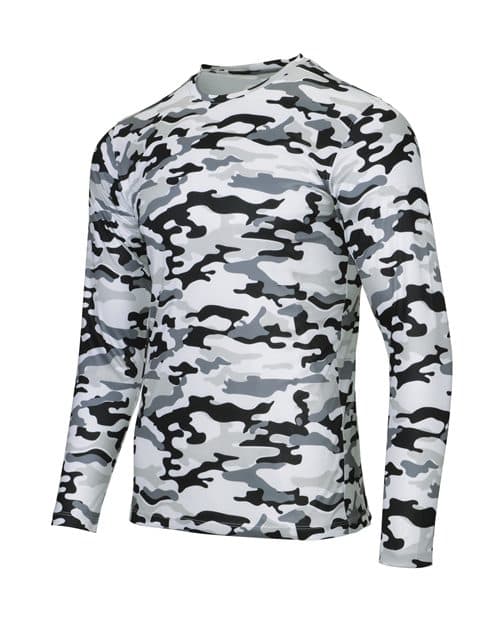 Paragon Men's Woodland Performance Long Sleeve T-Shirt thumbnail 4