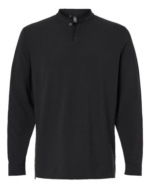 Adidas Men's Henley Long Sleeve T-Shirt thumbnail 3