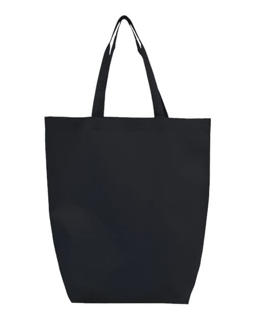 Q-Tees Non-Woven Gusset Bottom Tote thumbnail 3