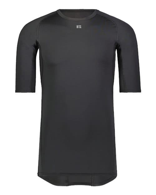 Russell Athletic Unisex CoolCore® Half Sleeve Compression Shirt thumbnail 2