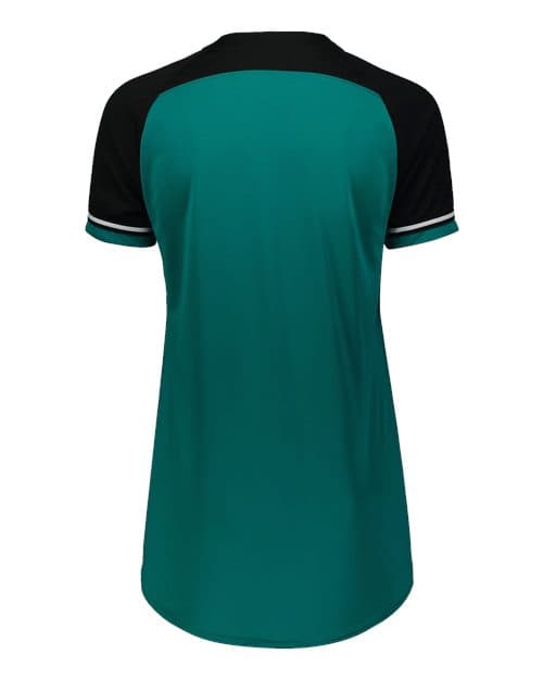 Russell Athletic Women's Classic V-Neck Jersey thumbnail 3