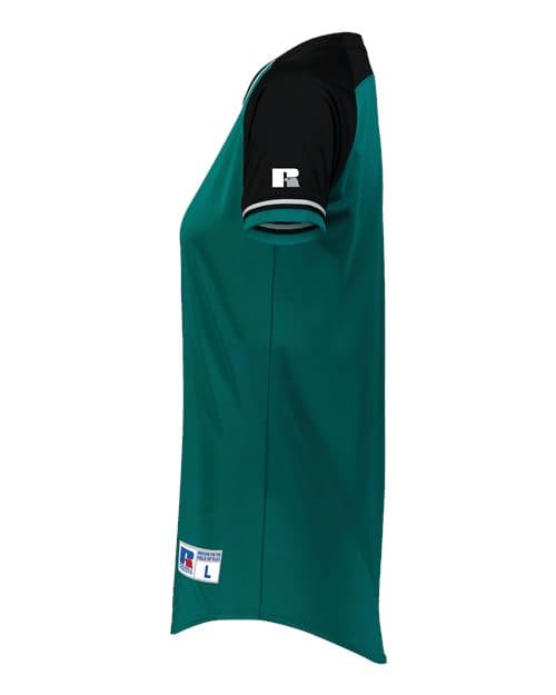 Russell Athletic Women's Classic V-Neck Jersey thumbnail 4