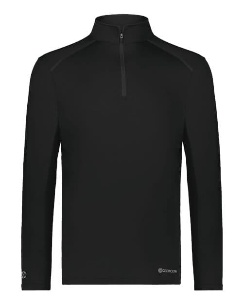 Holloway Youth CoolCore® Quarter-Zip Pullover thumbnail 2