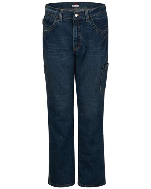 Bulwark Men's Odd Sizes Stretch Denim Dungaree Jeans thumbnail 2