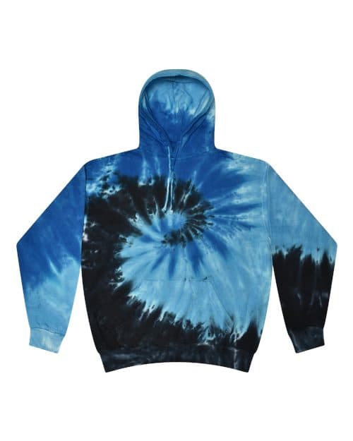 Colortone Unisex Tie-Dyed Hooded Sweatshirt thumbnail 2