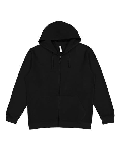 LAT Unisex Full-Zip Hoodie Sweatshirt thumbnail 3