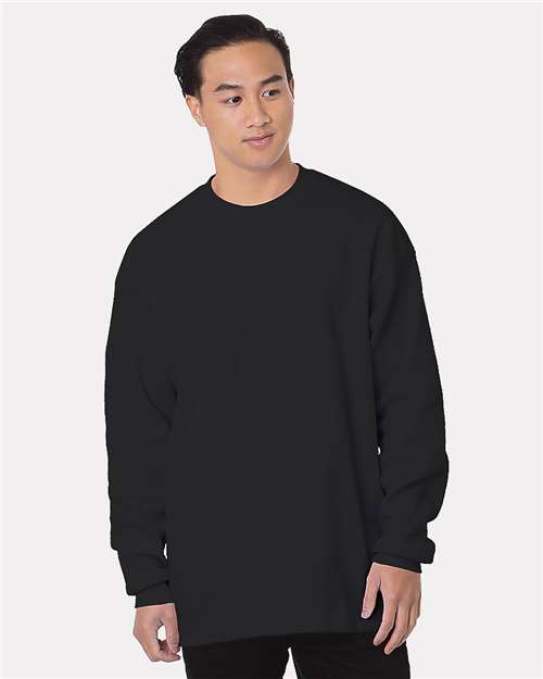 Bayside Men's USA-Made Heavyweight Waffle Knit Thermal thumbnail 2