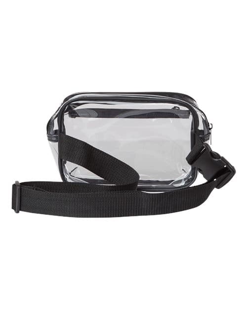 Liberty Bags Clear Stadium 2-Pocket Fanny Pack/Crossbody Bag thumbnail 3