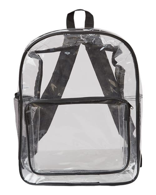 Liberty Bags Large 17" Heavy Duty Clear Backpack thumbnail 2