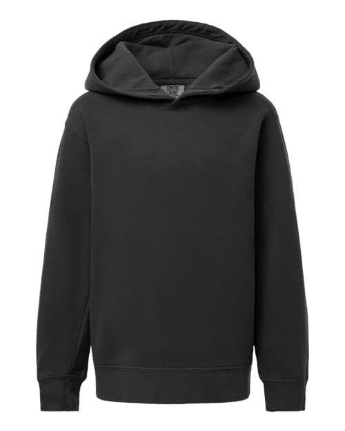 Comfort Colors Youth Garment-Dyed Lightweight Hooded Sweatshirt thumbnail 3