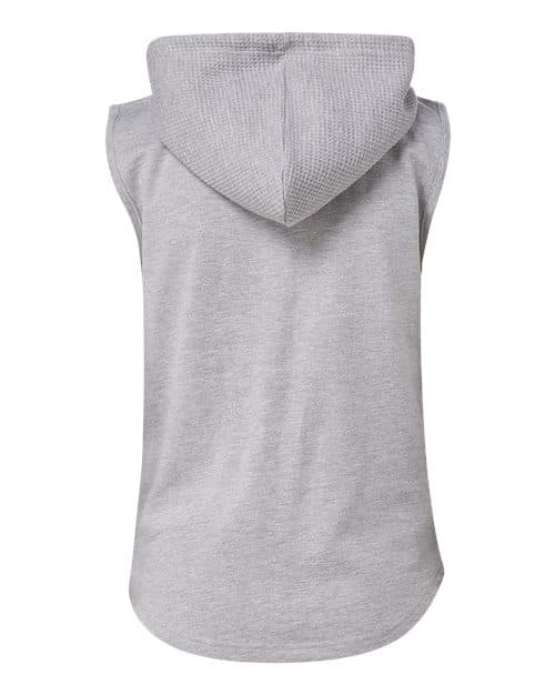 MV Sport Women's Kinsley Sleeveless Hooded Sweatshirt thumbnail 3