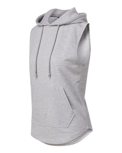 MV Sport Women's Kinsley Sleeveless Hooded Sweatshirt thumbnail 4