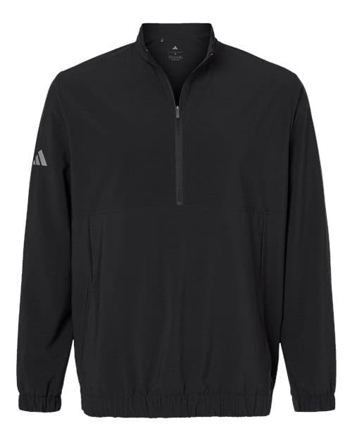 Adidas Men's Stretch Woven Half-Zip Pullover thumbnail 3