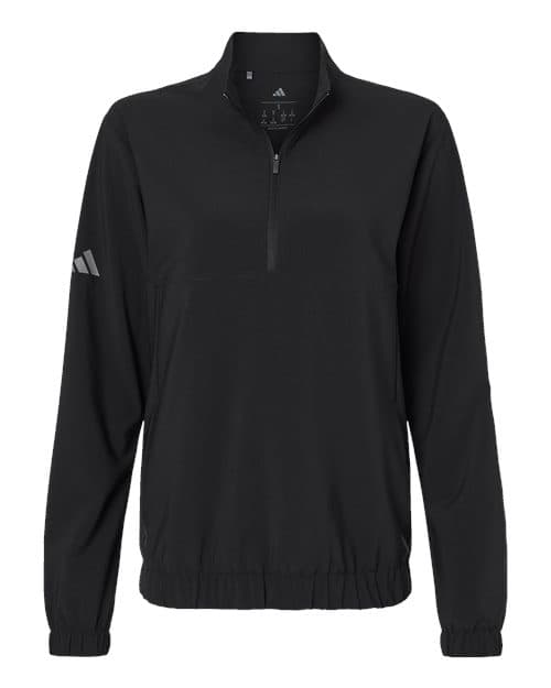 Adidas Women's Stretch Woven Half-Zip Pullover thumbnail 3
