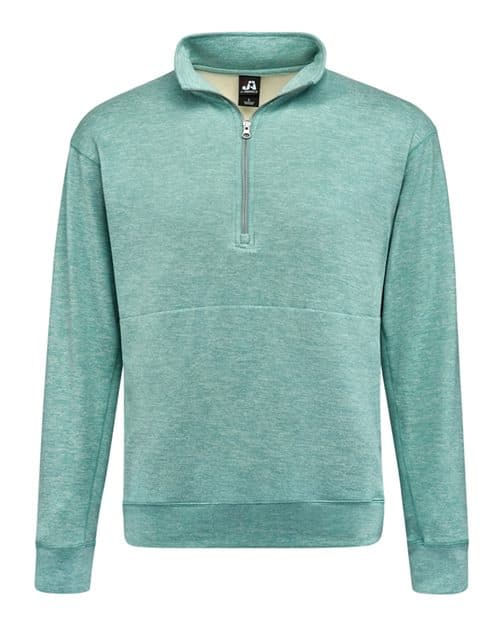 J. America Unisex Electric Fleece Quarter-Zip Sweatshirt thumbnail 2