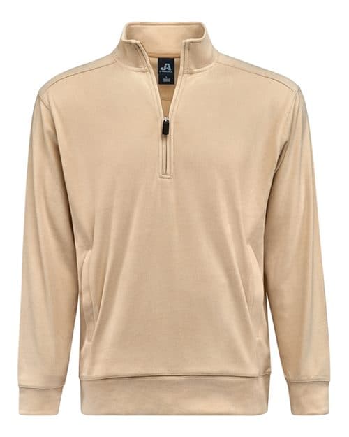 J. America Unisex Element Fleece Quarter-Zip Sweatshirt thumbnail 2