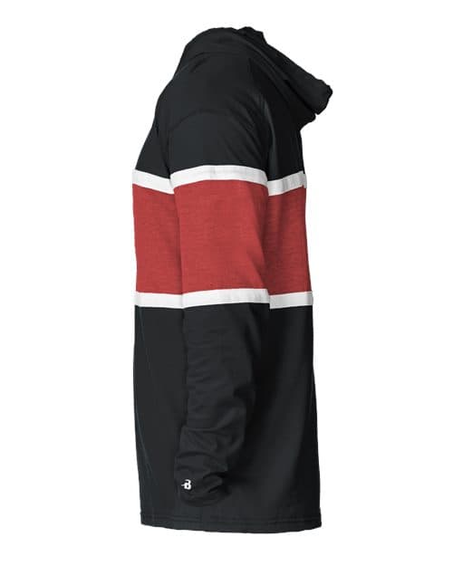 Badger Unisex United Hooded T-Shirt thumbnail 4