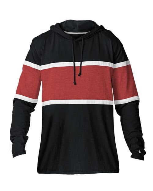 Badger Unisex United Hooded T-Shirt thumbnail 2