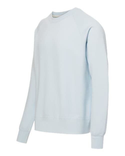 MV Sport Unisex Vintage Fleece Raglan Crewneck Sweatshirt thumbnail 4