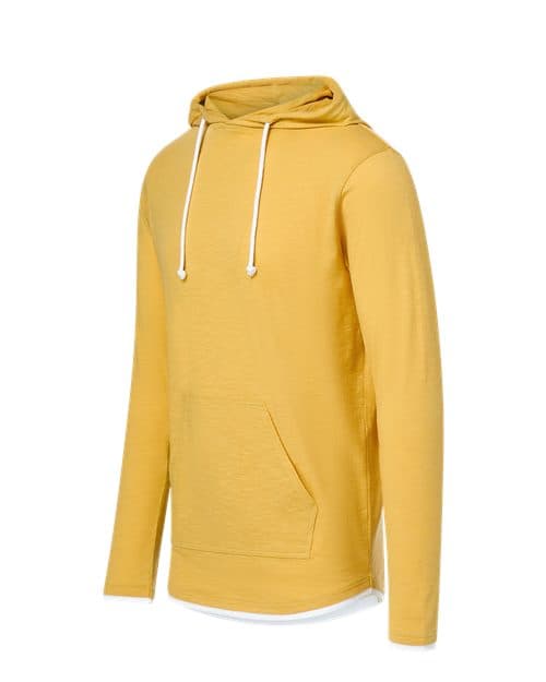 MV Sport Unisex Miles Slub Hooded Long Sleeve T-Shirt thumbnail 4