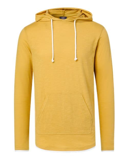 MV Sport Unisex Miles Slub Hooded Long Sleeve T-Shirt thumbnail 2