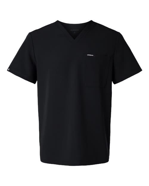 Jaanuu Men's Holmes Everyday 1-Pocket Scrub V-Neck Top thumbnail 3
