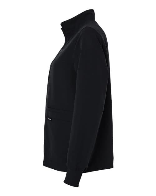 Jaanuu Women's Ceri Essential Full-Zip 6-Pocket Scrub Jacket thumbnail 6