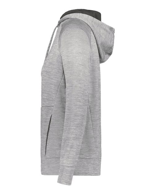 Holloway Women's All-Pro Performance Fleece Hooded Sweatshirt thumbnail 4