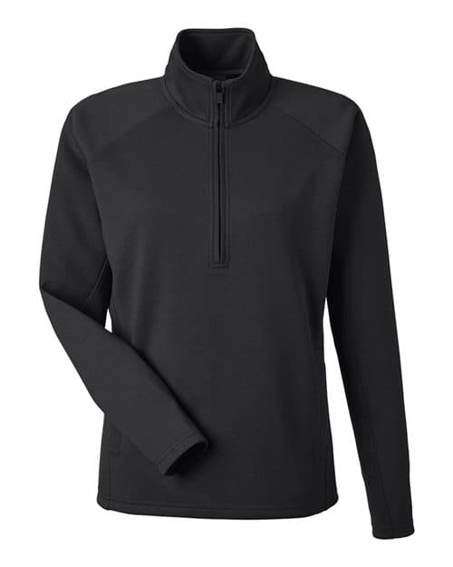 J. America Women's Apex Fleece Quarter-Zip Pullover thumbnail 2
