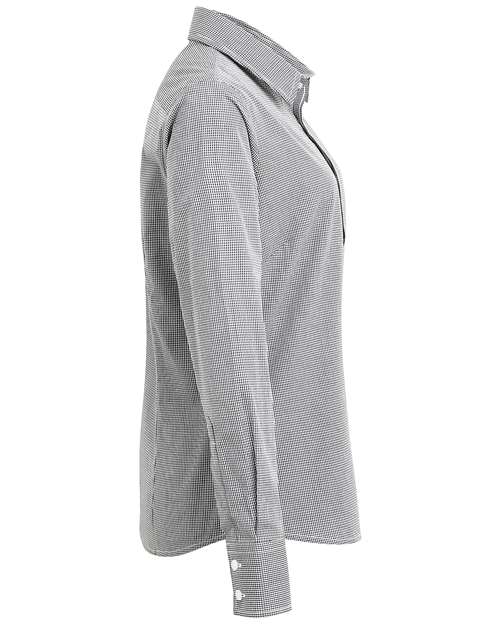 Artisan Collection by Reprime Women's Microcheck Gingham Cotton Shirt thumbnail 6