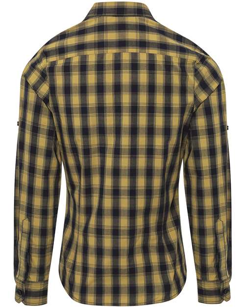 Artisan Collection by Reprime Women's Mulligan Check Cotton Dress Shirt thumbnail 4