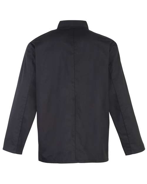 Artisan Collection by Reprime Unisex Ten Studded Front Chef Coat thumbnail 4