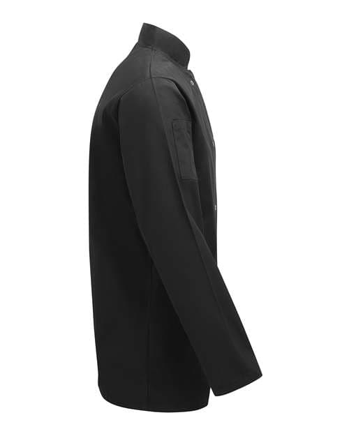 Artisan Collection by Reprime Unisex Ten Studded Front Chef Coat thumbnail 6