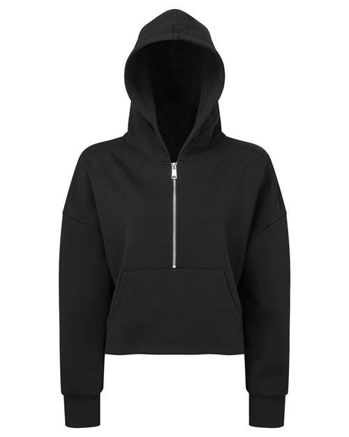 TriDri Women's Alice Half-Zip Hooded Sweatshirt thumbnail 3