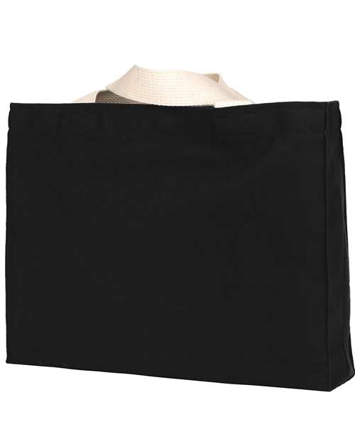 Bayside USA-Made Canvas Medium Gusset Tote Bag thumbnail 3