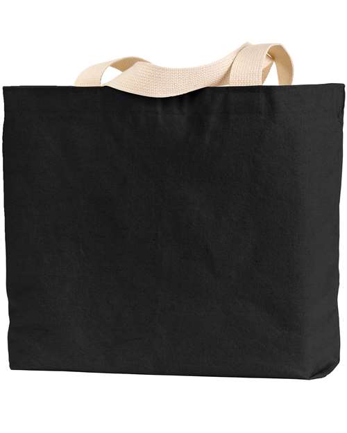 Bayside USA-Made Canvas Jumbo Tote Bag thumbnail 3