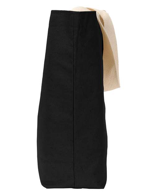 Bayside USA-Made Canvas Jumbo Tote Bag thumbnail 4