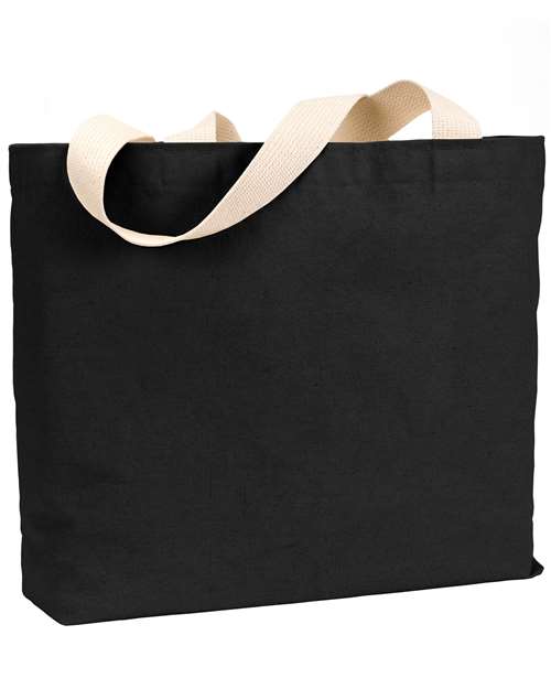 Bayside USA-Made Canvas Jumbo Tote Bag thumbnail 2