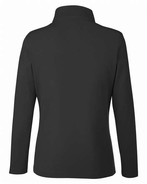 CORE365 Women's Fusion ChromaSoft™ Pique Quarter-Zip Pullover thumbnail 4