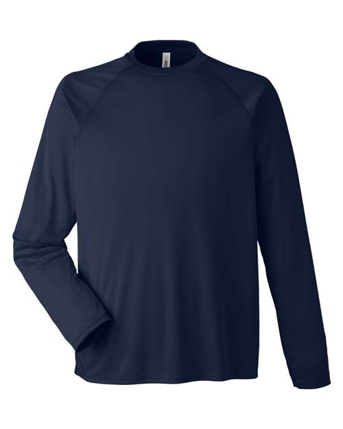 CORE365 Unisex Ultra UVP™ Marina Raglan Long Sleeve T-Shirt thumbnail 3