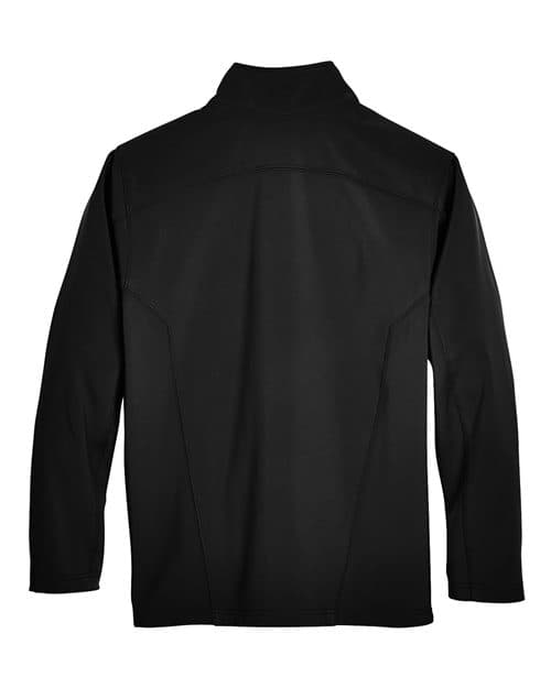 CORE365 Men's Cruise Two-Layer Fleece Bonded Soft Shell Jacket thumbnail 4