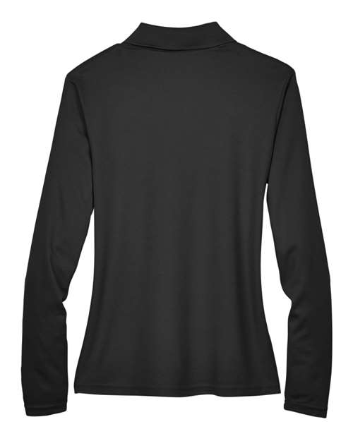 CORE365 Women's Pinnacle Performance Long Sleeve Piqué Polo thumbnail 4