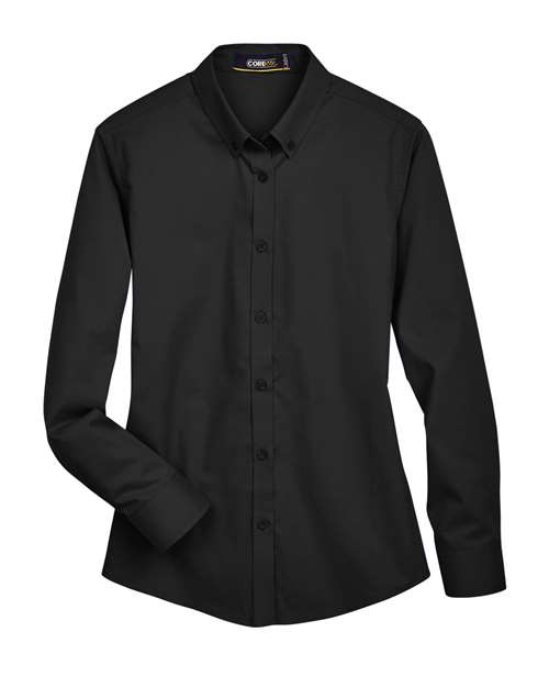 CORE365 Women's Operate Twill Shirt thumbnail 3