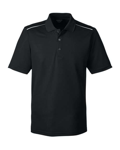 CORE365 Men's Radiant Performance Piqué Polo with Reflective Piping thumbnail 3