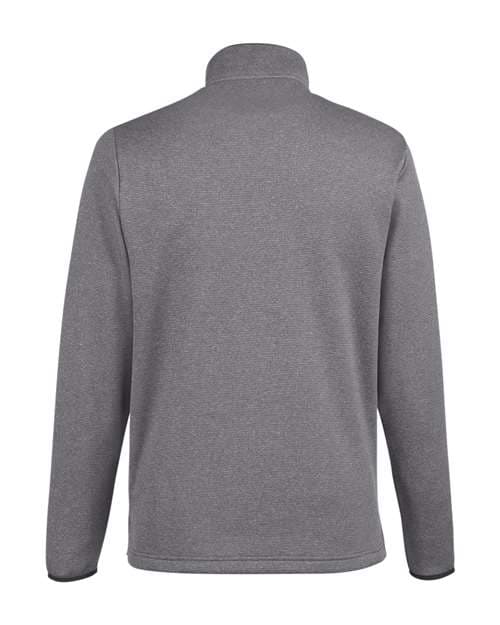 CORE365 Men's Venture Heathered Stripe Quarter-Zip Pullover thumbnail 4
