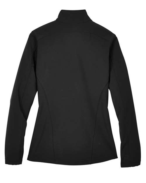 CORE365 Women's Cruise Two-Layer Fleece Bonded Soft Shell Jacket thumbnail 4