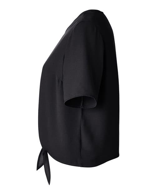 Devon & Jones Women's Perfect Fit™ Tie Front Blouse thumbnail 6