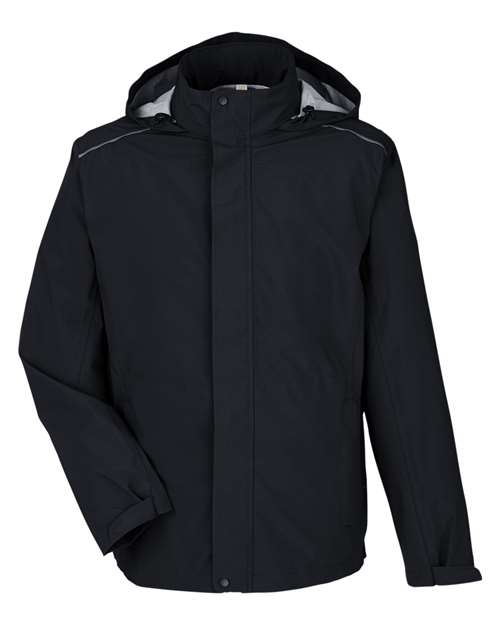 CORE365 Men's Barrier Packable Rain Jacket thumbnail 3